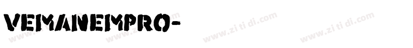 VemanemPro字体转换
