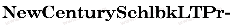 NewCenturySchlbkLTPr字体转换 NewCenturySchlbkLTPr字体转换