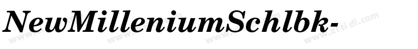 NewMilleniumSchlbk字体转换 NewMilleniumSchlbk字体转换