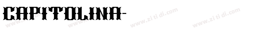 capitolina字体转换