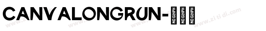 CanvaLongrun字体转换