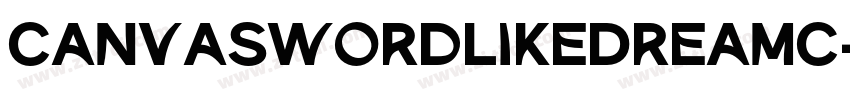 CanvaSwordLikeDreamC字体转换