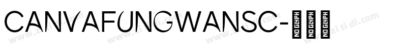 CanvaFungWanSC字体转换