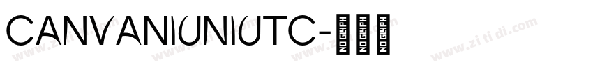 CanvaNiuniuTC字体转换