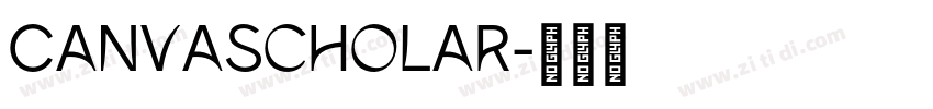 CanvaScholar字体转换