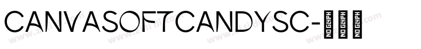 CanvaSoftCandySC字体转换