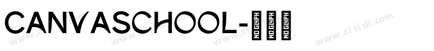CanvaSchool字体转换