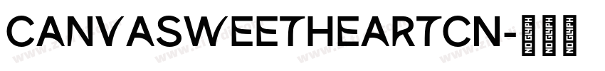 CanvaSweetHeartCN字体转换