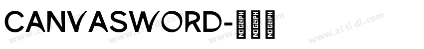 CanvaSword字体转换