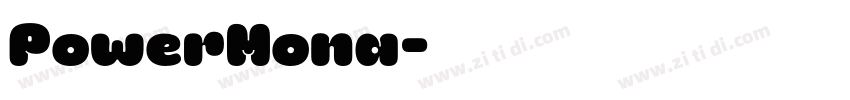 PowerMona字体转换