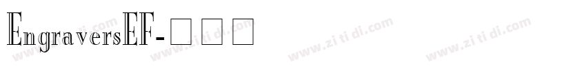 EngraversEF字体转换