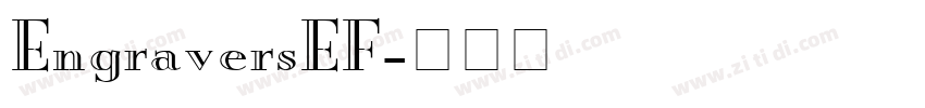 EngraversEF字体转换