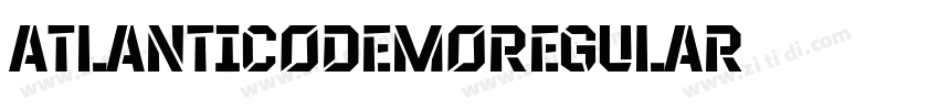 AtlanticoDemoRegular字体转换 AtlanticoDemoRegular字体转换