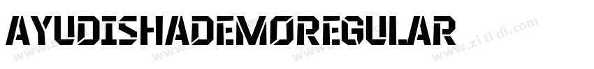AyudishaDemoRegular字体转换 AyudishaDemoRegular字体转换