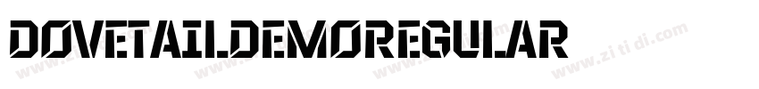 DovetailDemoRegular字体转换 DovetailDemoRegular字体转换