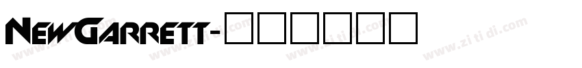 NewGarrett字体转换