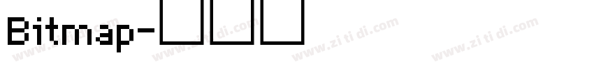 Bitmap字体转换