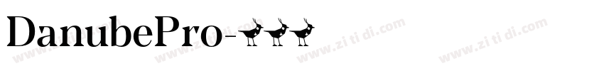 DanubePro字体转换
