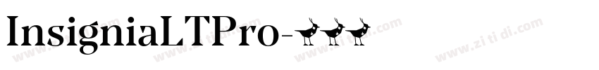 InsigniaLTPro字体转换