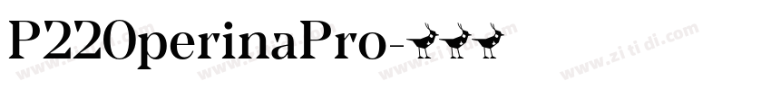 P220perinaPro字体转换