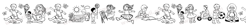 RetroKidsRegular字体转换