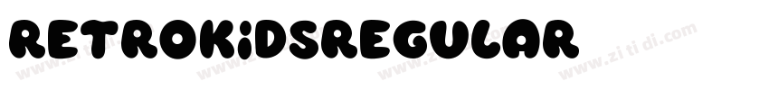 RetroKidsRegular字体转换