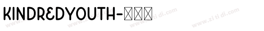 KindredYouth字体转换