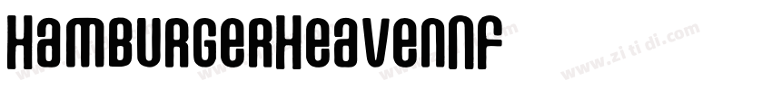 HamburgerHeavenNF字体转换