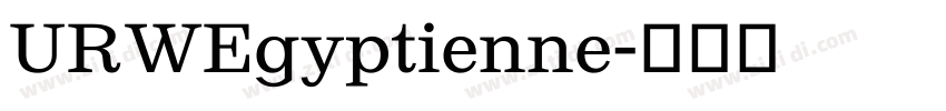URWEgyptienne字体转换 URWEgyptienne字体转换