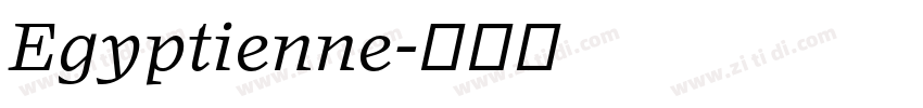 Egyptienne字体转换 Egyptienne字体转换