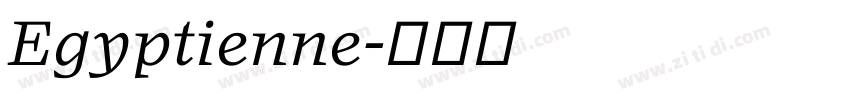 Egyptienne字体转换 Egyptienne字体转换