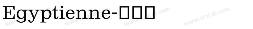 Egyptienne字体转换 Egyptienne字体转换