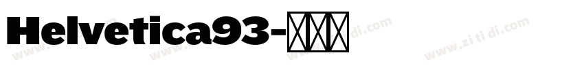 Helvetica93字体转换 Helvetica93字体转换
