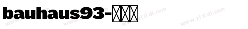 bauhaus93字体转换 bauhaus93字体转换