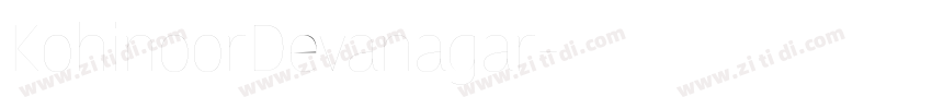 KohinoorDevanagar字体转换 KohinoorDevanagar字体转换