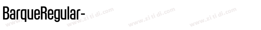 BarqueRegular字体转换 BarqueRegular字体转换