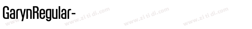 GarynRegular字体转换 GarynRegular字体转换