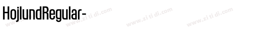 HojlundRegular字体转换