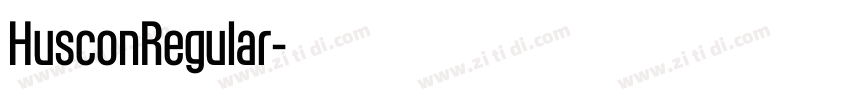 HusconRegular字体转换 HusconRegular字体转换