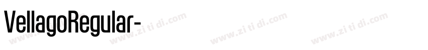 VellagoRegular字体转换 VellagoRegular字体转换