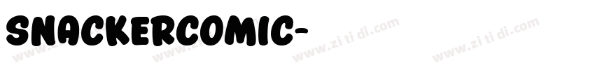 SnackerComic字体转换