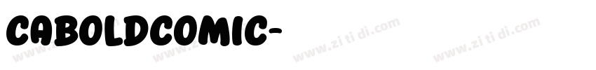 caboldcomic字体转换