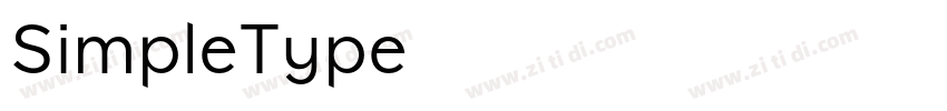 SimpleType字体转换 SimpleType字体转换