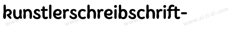 kunstlerschreibschrift字体转换