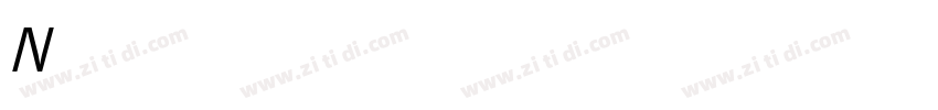 NewsGothicPro字体转换