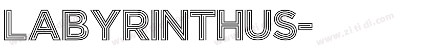 labyrinthus字体转换
