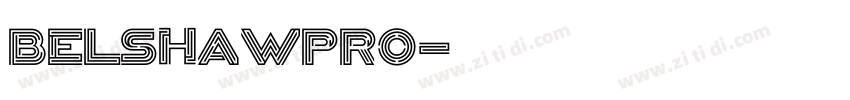 BelshawPro字体转换