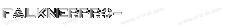 FalknerPro字体转换