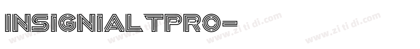 InsigniaLTPro字体转换