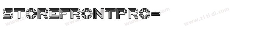 StorefrontPro字体转换